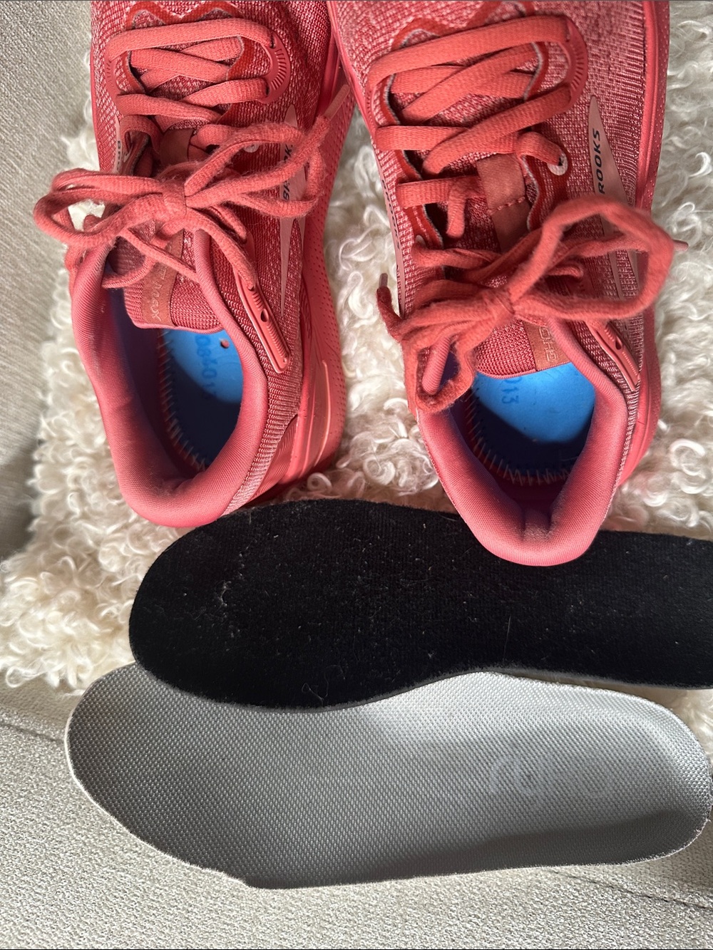 Brooks Women's Athletic Shoes in Coral - Picture 15 of 16